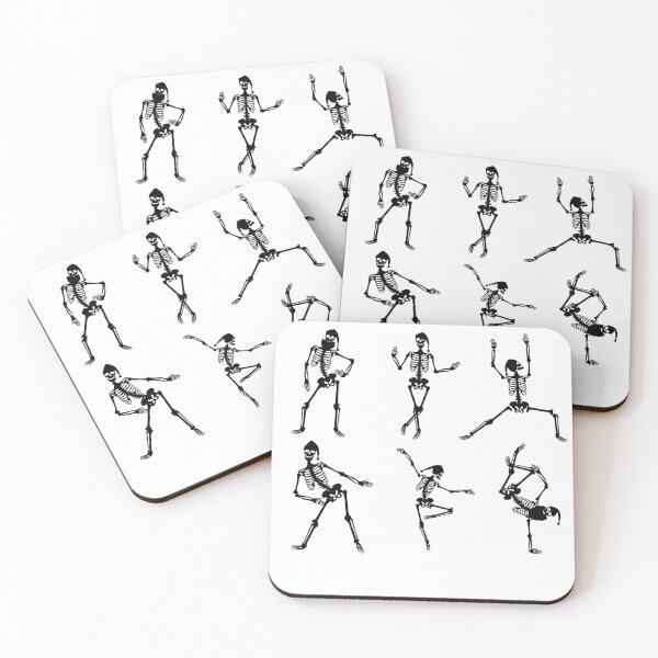 Item preview, Dancing Skeletons – Spooky Halloween Dance designed and sold by Sowaninongtdu.