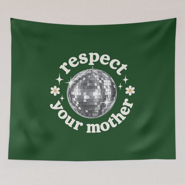 Item preview, Respect Your Mother Earth Disco Ball, Retro Earth Day Nature Lover Gift, Funny Environmentalist Gift designed and sold by Quiajia.