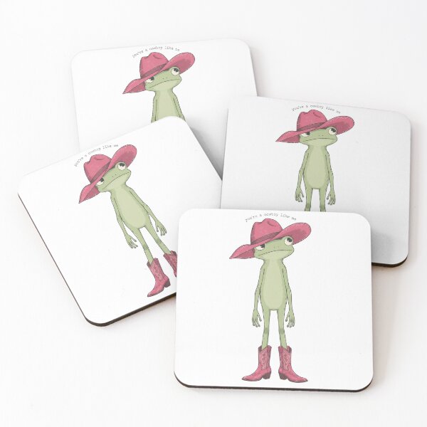 Item preview, you're a cowboy like me frog designed and sold by bobcatmarty.