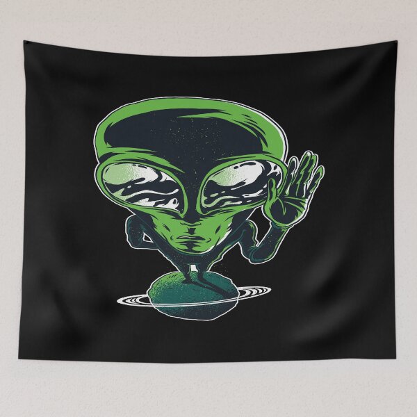 Item preview, Alien on planet designed and sold by KandM.