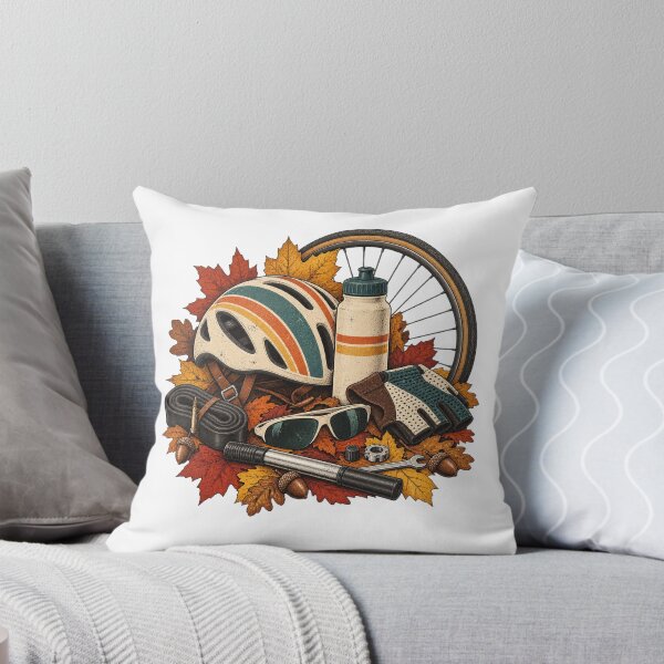 Item preview, Vintage Autumn Cycling Break designed and sold by Golden Era Studio.