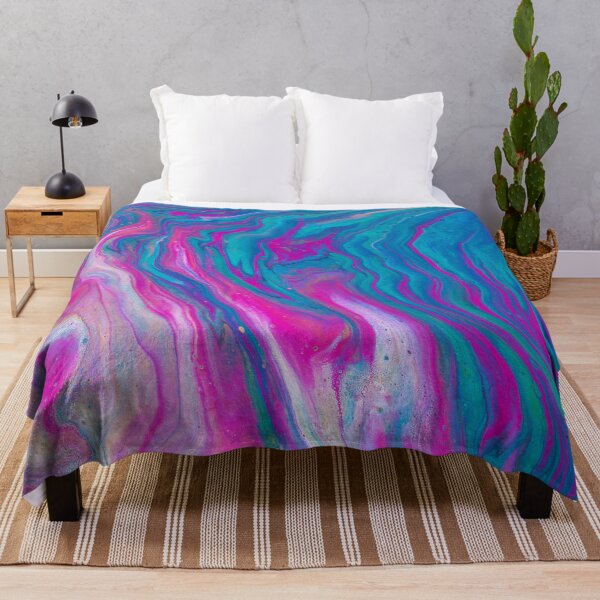 Item preview, Zip A Dee Blue Fluid Waves Abstract designed and sold by Doug  Siegel.