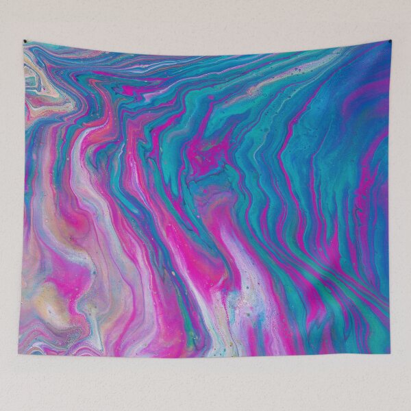 Item preview, Zip A Dee Blue Fluid Waves Abstract designed and sold by Doug  Siegel.