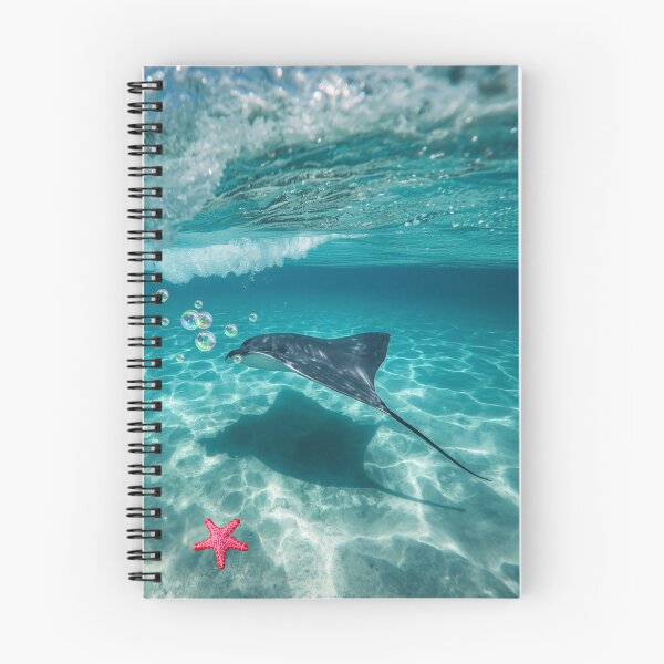 Item preview, Lost in the Blue - Manta Ray designed and sold by BeeStylishTees.