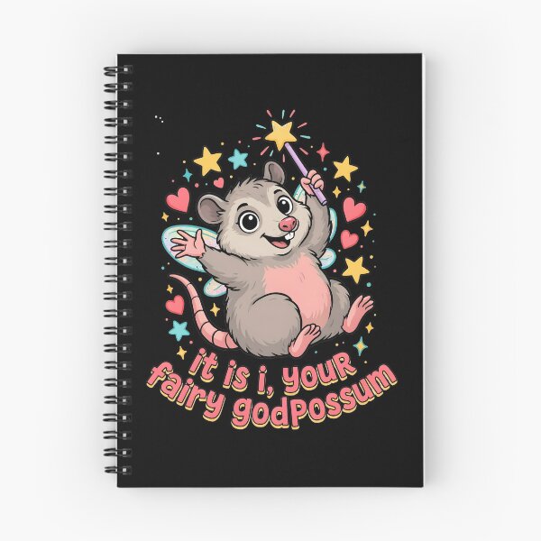 Item preview, It Is I Your Fairy Godpossum Enchanted Opossum Meme designed and sold by Redgiant87x.