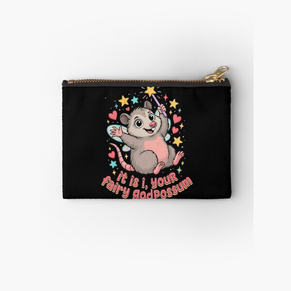 Item preview, It Is I Your Fairy Godpossum Enchanted Opossum Meme designed and sold by Redgiant87x.