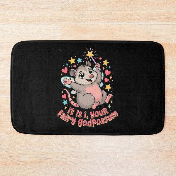Item preview, It Is I Your Fairy Godpossum Enchanted Opossum Meme designed and sold by Redgiant87x.