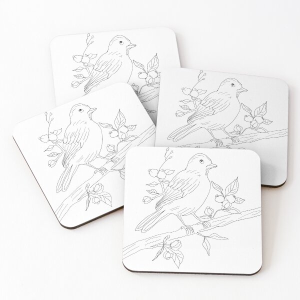 Item preview, The Heritage Bird - Minimalist Line Art designed and sold by artist709.