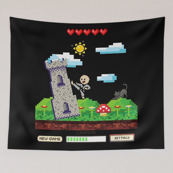 Item preview, Pixel Art Retro Gaming designed and sold by InkyGenies.
