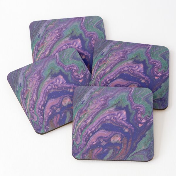 Item preview, Yelling Fluid Purple Abstract designed and sold by Doug  Siegel.