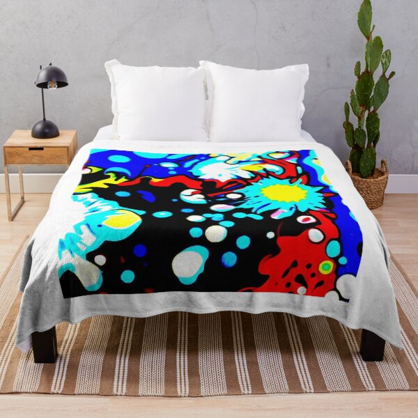 Item preview, Psychedelic Primary Explosion Graphic Burst designed and sold by JanekaBobbitt.