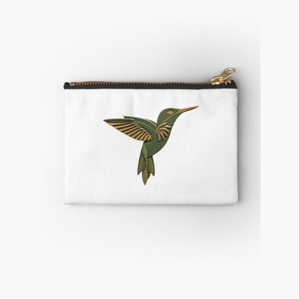 Item preview, The Green Hummingbird Carved From Wood designed and sold by DekorStyle.