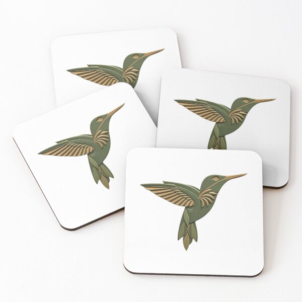 Artikelvorschau, Der grüne Kolibri, aus Holz geschnitzt entworfen und verkauft von DekorStyle.