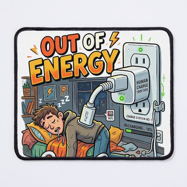 Item preview, OUT OF ENERGY designed and sold by OtavioPeres.