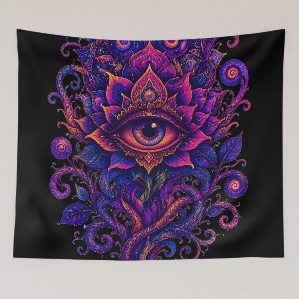 Item preview, Garden of the Third Eye designed and sold by DrawingAndText.