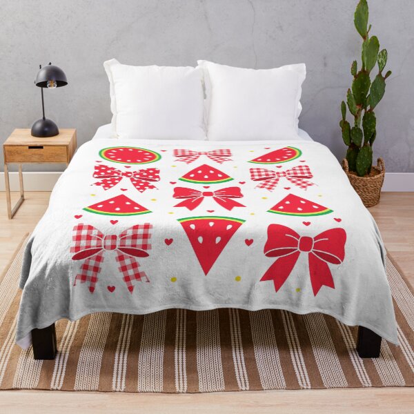Item preview, Watermelon Bow Summer Cute Fruit Pattern Design designed and sold by styleonestaa.