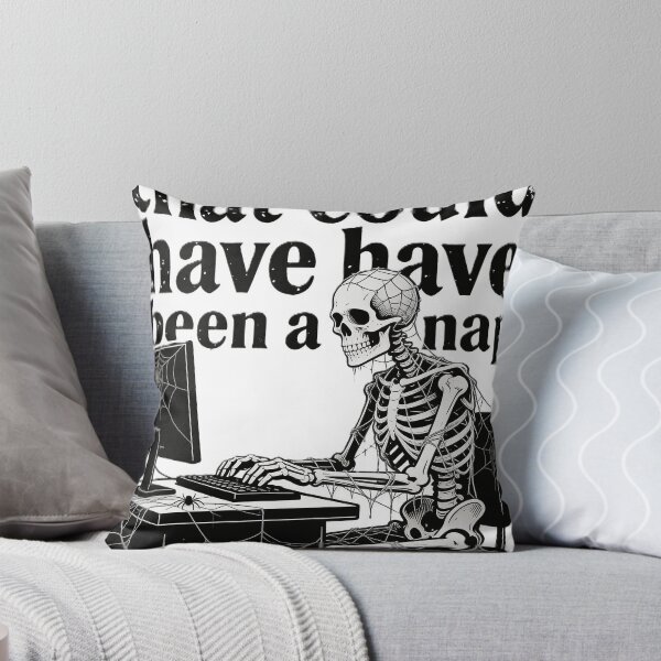 Item preview, Funny Corporate Office Skeleton Burnout designed and sold by GodsMonsterss.