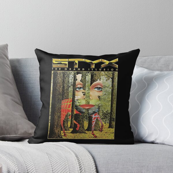 Item preview, Styx The Grand Illusion Album Retro Design designed and sold by AdelaCaldwell.