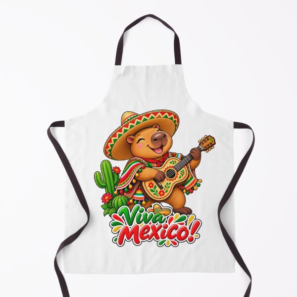 Item preview, Lindo Carpincho en México Viva México designed and sold by CapybaraTravels.