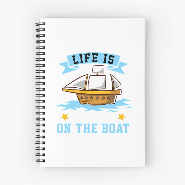 Item preview, Life Is Better On The Boat designed and sold by Garstshop.