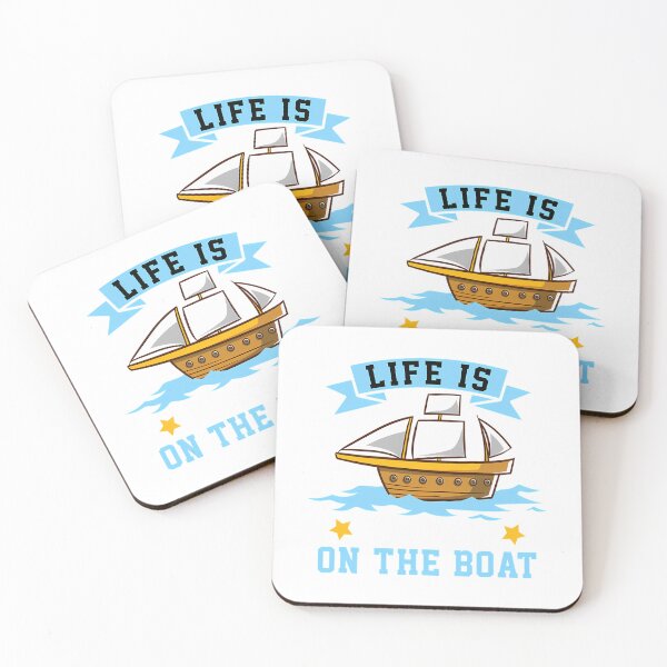 Item preview, Life Is Better On The Boat designed and sold by Garstshop.
