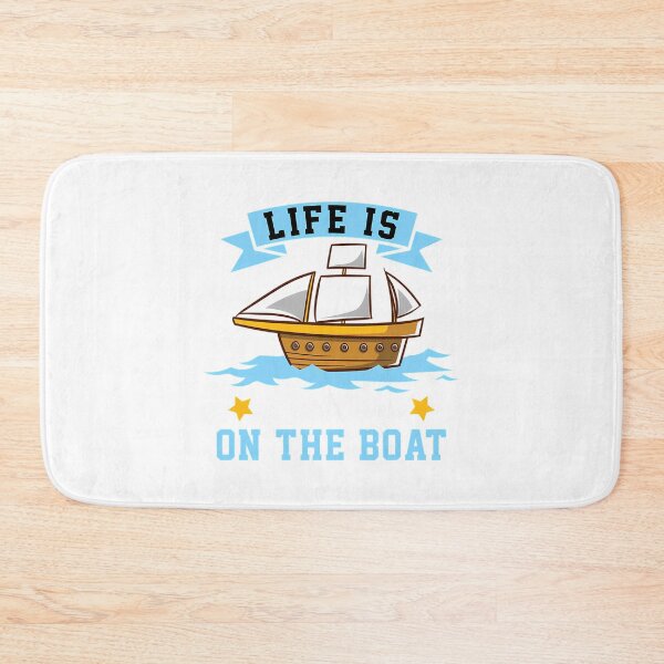 Item preview, Life Is Better On The Boat designed and sold by Garstshop.