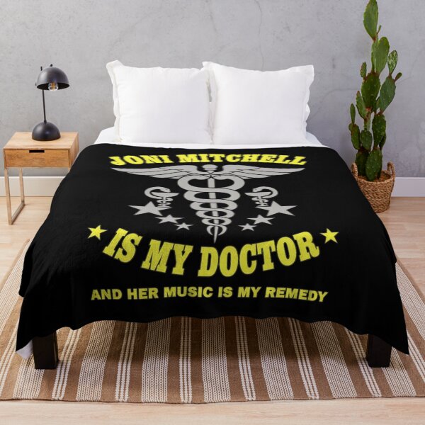 Item preview, Jonis Mitchells is My Doctor Music Remedy designed and sold by CressidaRook.