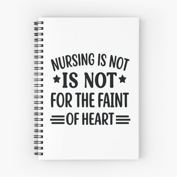 Item preview, Nursing Is Not for the Faint of Heart, Funny Nurse designed and sold by CloudyPress.