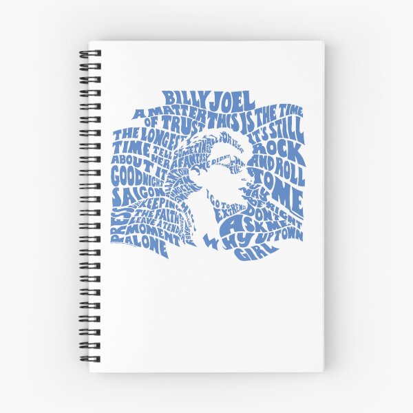 Item preview, Billy Joel All The Songs Typography Design designed and sold by AdelaCaldwell.