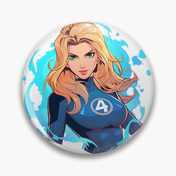 Item preview, Invisible Woman Concept Art - Minimalist Invisible Superhero Design designed and sold by Audivita.