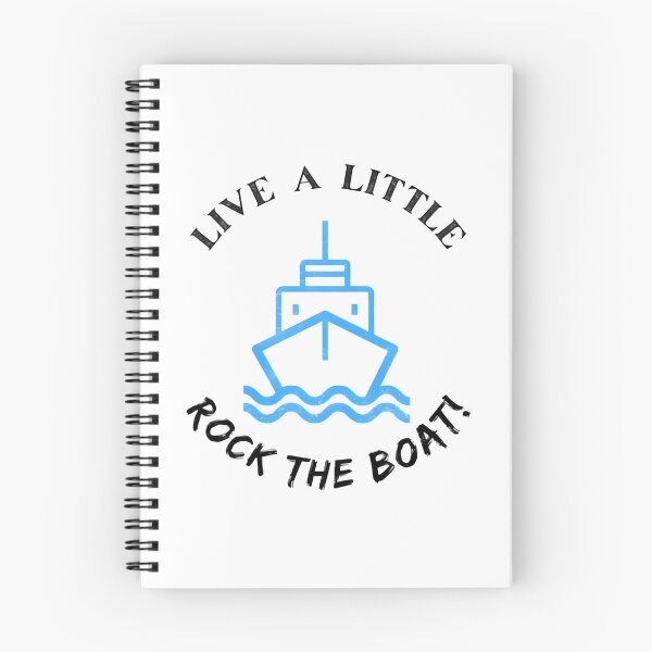 Item preview, Live A Little And Rock The Boat designed and sold by Garstshop.