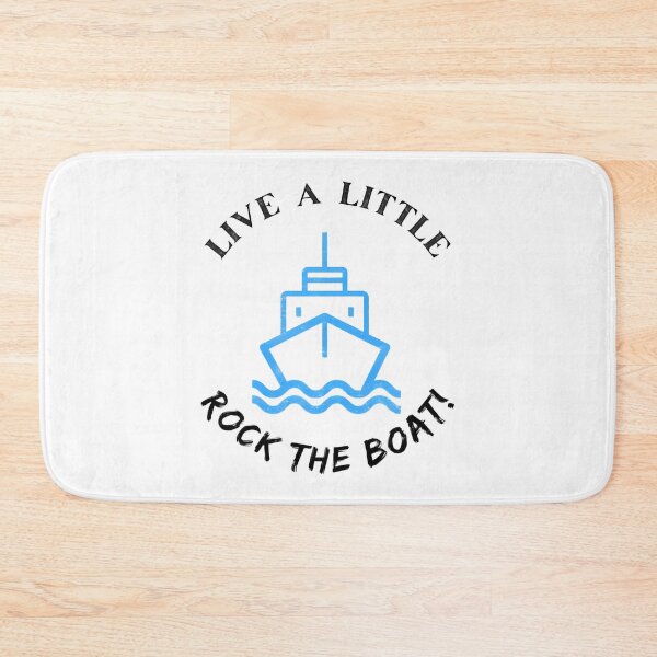 Item preview, Live A Little And Rock The Boat designed and sold by Garstshop.