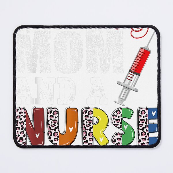 Item preview, I Am A Mom and A Nurse Nothing Scares Me Nurse Mothers Day designed and sold by Stungmans.