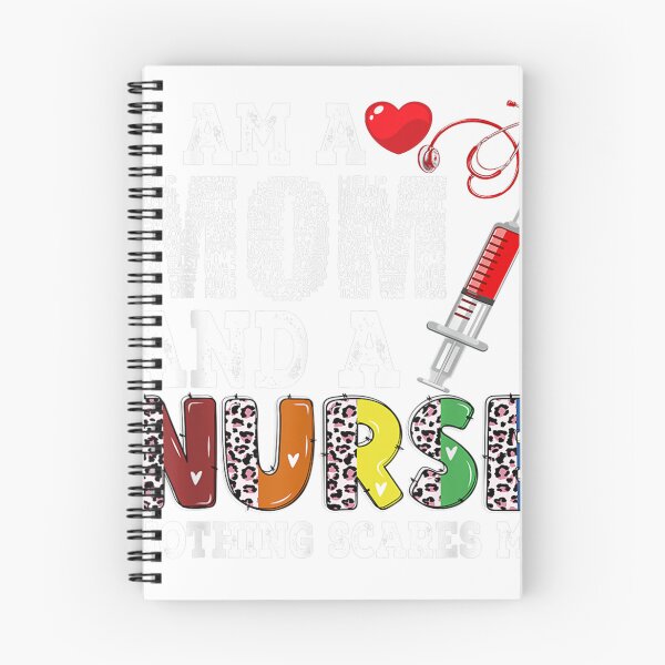 Item preview, I Am A Mom and A Nurse Nothing Scares Me Nurse Mothers Day  designed and sold by Stungmans.