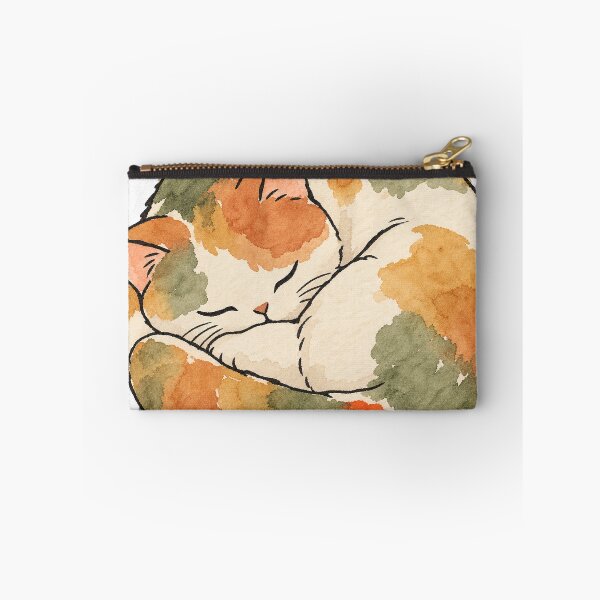 Item preview, Loaf Mode Engaged, Watercolor Sleeping Cat designed and sold by Jessie's Palette.