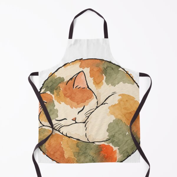 Item preview, Loaf Mode Engaged, Watercolor Sleeping Cat designed and sold by Jessie's Palette.