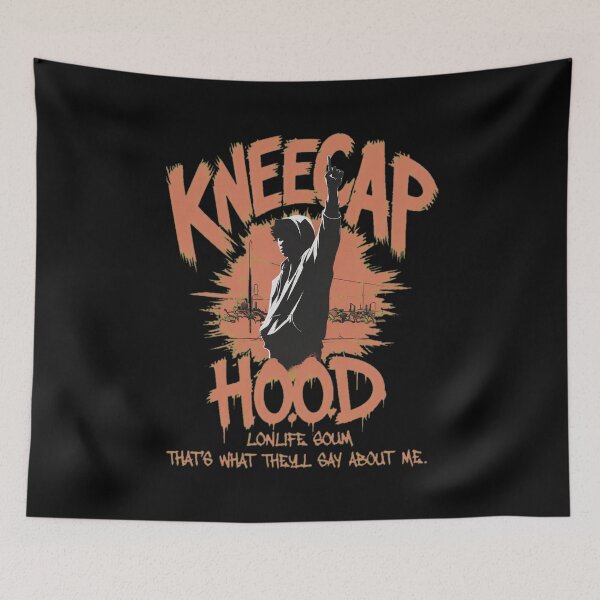 Item preview, Kneecaps Hoods Urban Defiances Middle Finger designed and sold by CressidaRook.
