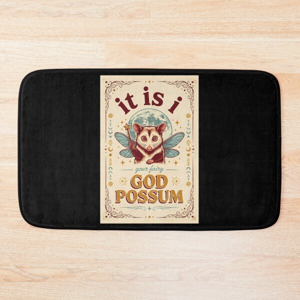 Item preview, It Is I Your Fairy Godpossum Funny Fantasy Meme designed and sold by Redgiant87x.