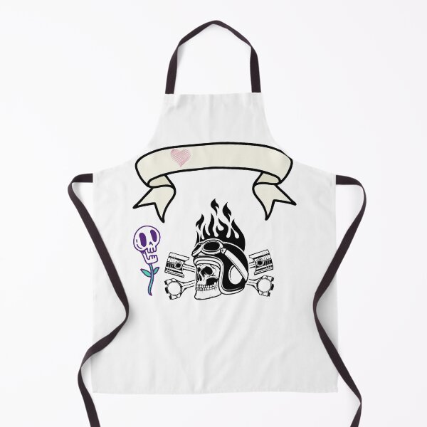 Item preview, Flaming Skull Motorcycle – Love, Speed & Rebellion designed and sold by Sowaninongtdu.