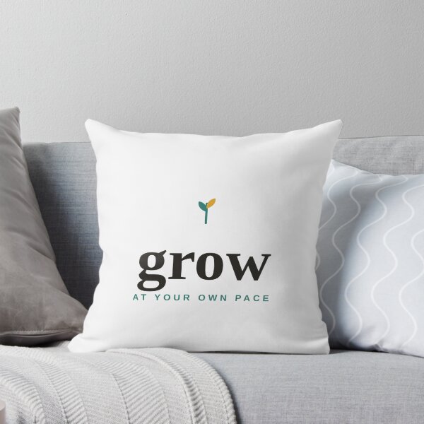 Item preview, Grow At Your Own Pace — Minimalist Plant & Growth designed and sold by raeandcharles.