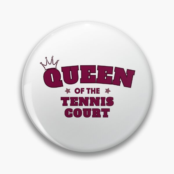 Item preview, Queen of the Tennis Court designed and sold by DixieGirlStudio.