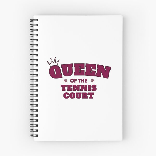 Item preview, Queen of the Tennis Court designed and sold by DixieGirlStudio.