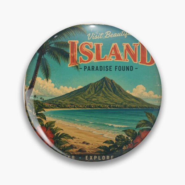 Item preview, Vintage Island Tropical Paradise designed and sold by JuViRo.