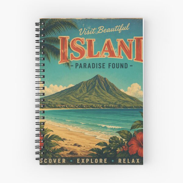 Item preview, Vintage Island Tropical Paradise designed and sold by JuViRo.
