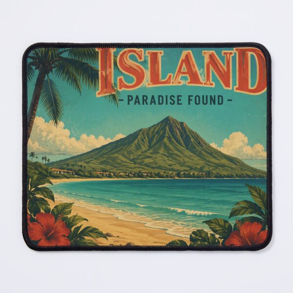Item preview, Vintage Island Tropical Paradise designed and sold by JuViRo.