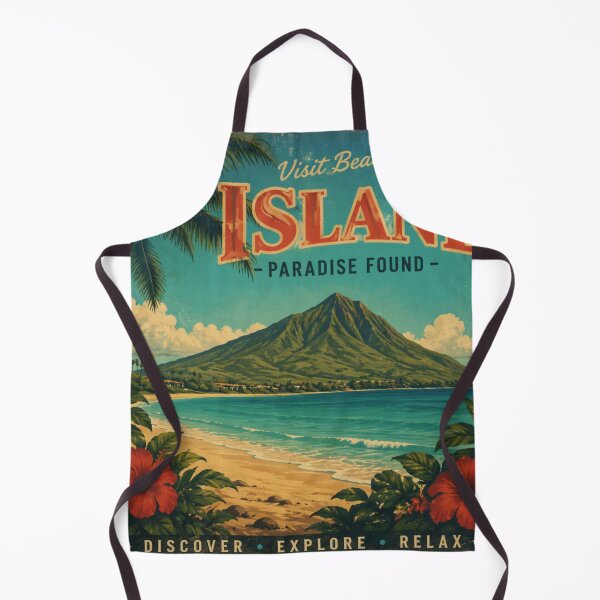 Item preview, Vintage Island Tropical Paradise designed and sold by JuViRo.