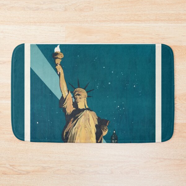 Item preview, New York Statue of Liberty Travel Poster designed and sold by WillowNox7.