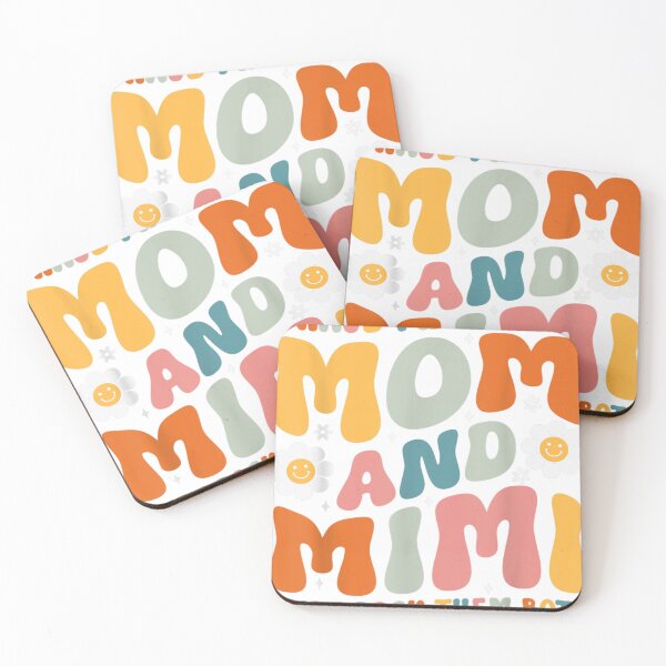 Item preview, Groovy I Have Two Titles Mom And Mimi Colorful Flowers  designed and sold by Stungmans.
