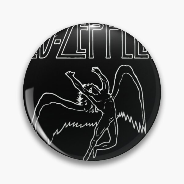 Item preview, LEDS-ZEPPELINS Winged Figure Classic Rock Band designed and sold by CressidaRook.