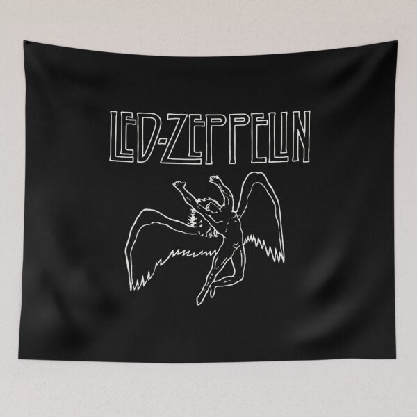 Item preview, LEDS-ZEPPELINS Winged Figure Classic Rock Band designed and sold by CressidaRook.